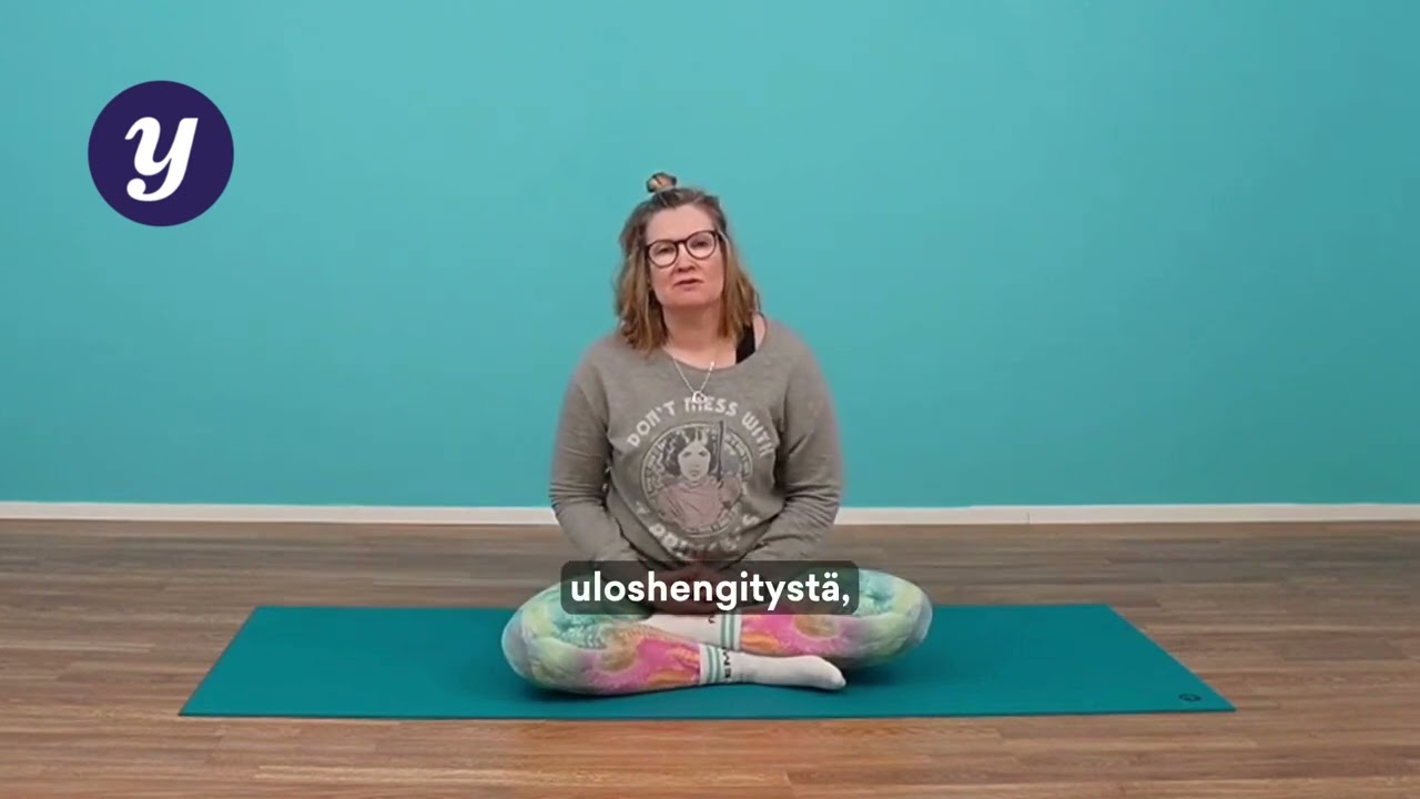 Rentouttava hengitysharjoitus
