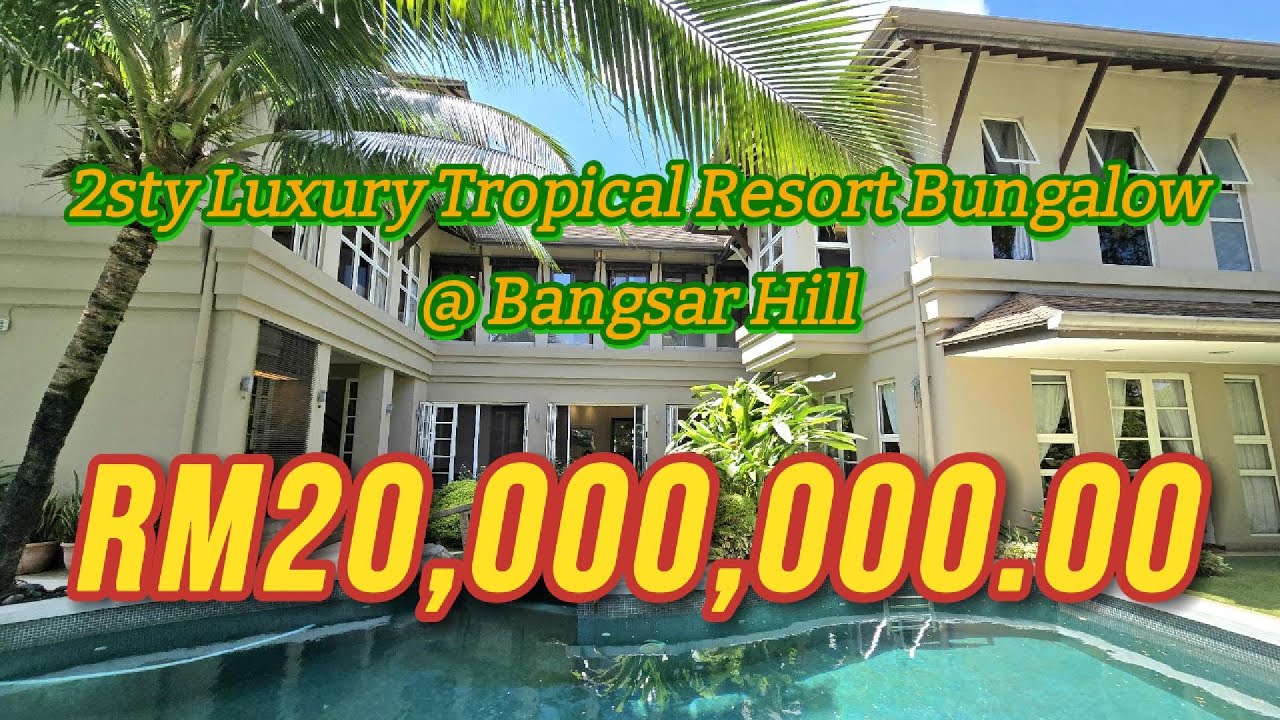 2sty Luxury Tropical Resort Design Bungalow@ Bangsar Hill (EP46) (SOLD)