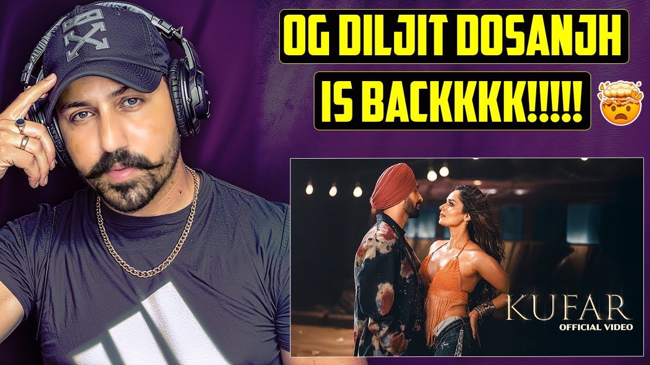 Diljit Dosanjh - Kufar Reaction I Official Video | Manushi Chhillar | Aura