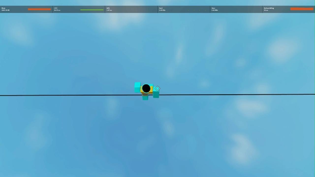 Beating my own game 0.001 stud obby walk {READ DESC}