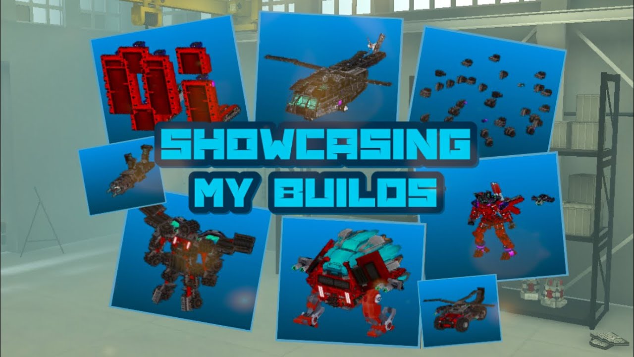 SHOWCASING MY BUILDS | Blocky Cars Online | 1k Sub Special
