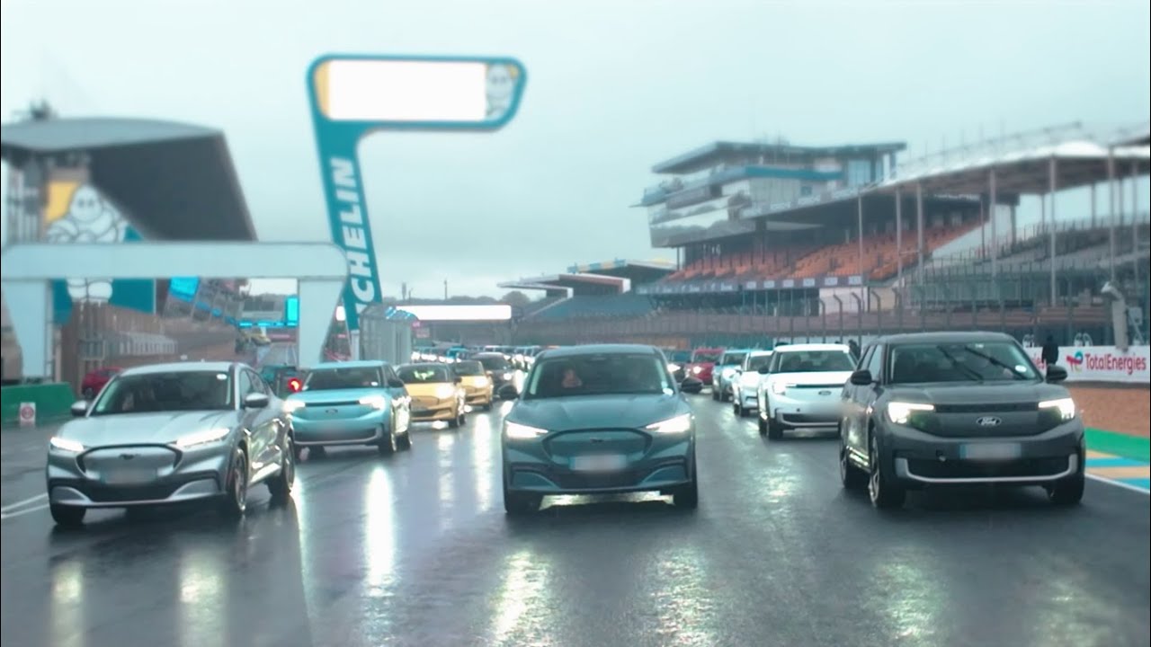Ford Go Electric : L'adrénaline 100% électrique sur le mythique circuit du Mans !