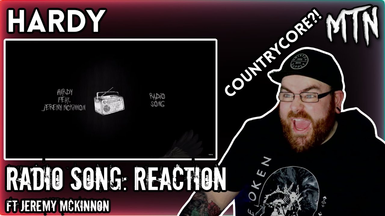 COUNTRYCORE?! - HARDY - RADIO SONG (FT. JEREMY MCKINNON) - REACTION - THIS IS GOLD!!