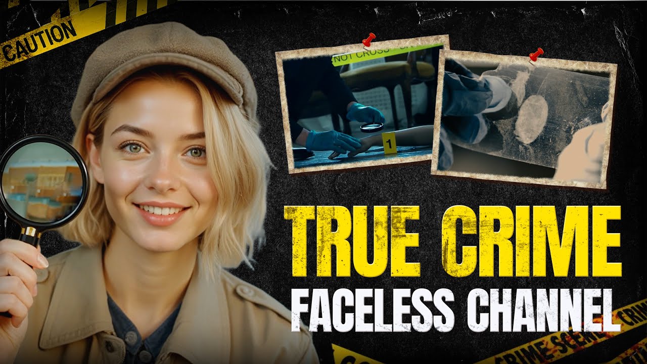 How To Make a True Crime Channel Without Showing Your Face!