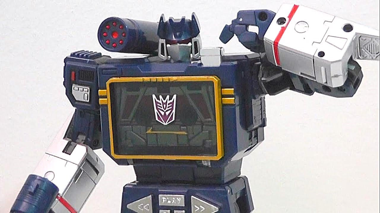 TRANSFORMERS MASTERPIECE 13 SOUNDWAVE Y CONDOR EN ESPAÑOL