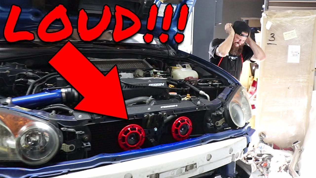 HOW TO INSTALL AFTERMARKET HELLA HORNS...THE EASIEST WAY!