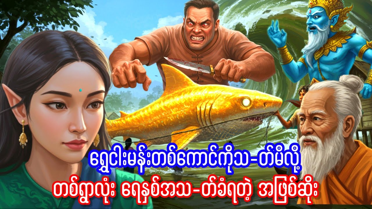 ရွှေငါးမန်းတစ်ကောင်ကို သ-တ်မိလို့ တစ်ရွာလုံး ရေနှစ်သတ်ခံရတဲ့ အဖြစ်ဆိုး