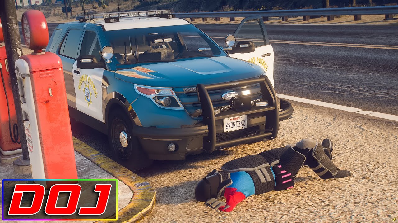 Возвращение человека-лежачего полицейского | Ролевая игра GTA 5 | DOJ #182