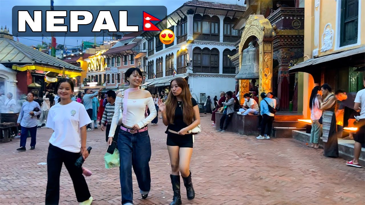 NEPAL🇳🇵: Magical Walk around KATHMANDU'S Boudha Stupa-Calmness In Every Step 