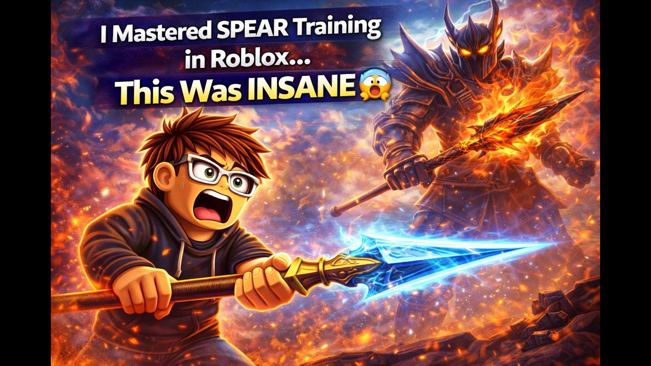 I Mastered SPEAR Training in Roblox… This Was INSANE 😱