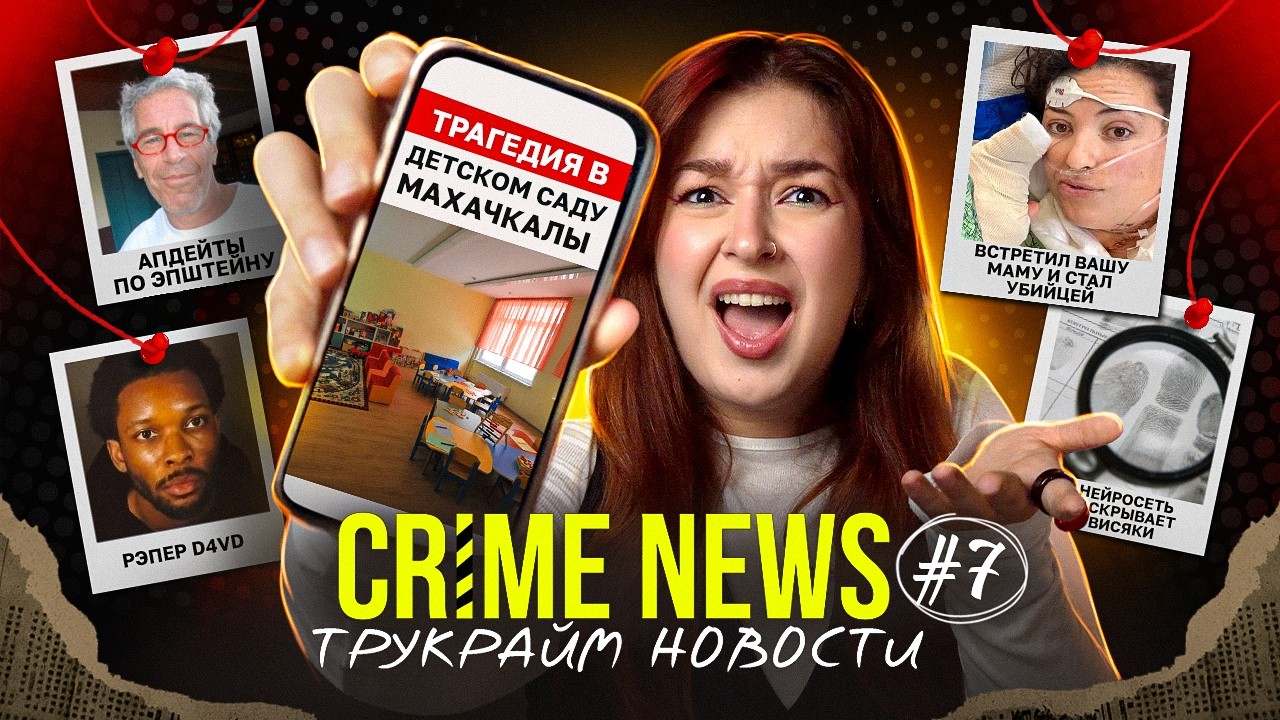CRIME NEWS: женщины тоже yбивают, трагедия в детском саду Махачкалы, нейросеть раскрывает висяки