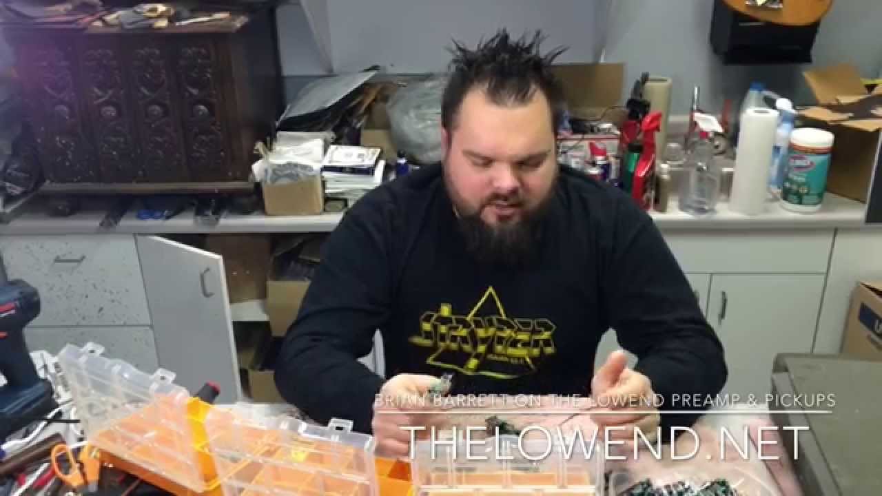 Brian Barrett on the LowEnd Preamp & LowEnd Pickups