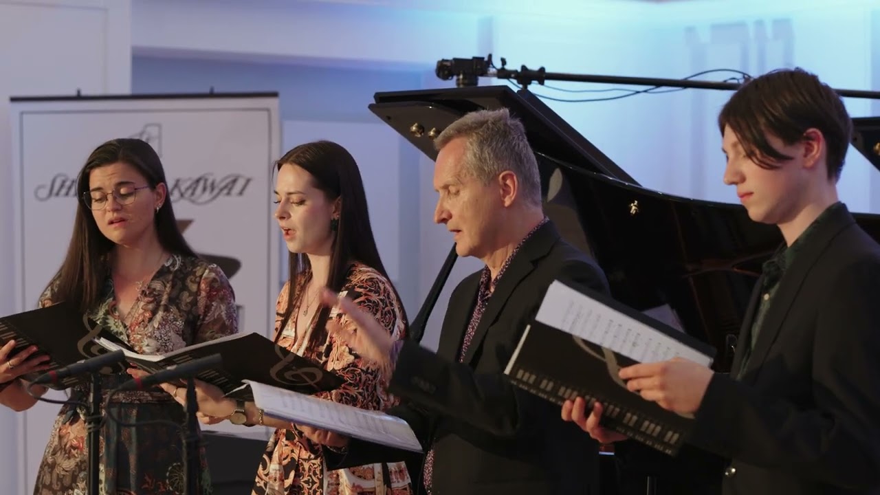 Kla-sch Kwartet wokalny Katedry Muzyki UJD - Ola Gjeilo: Pulchra es amica mea (Northern Lights)