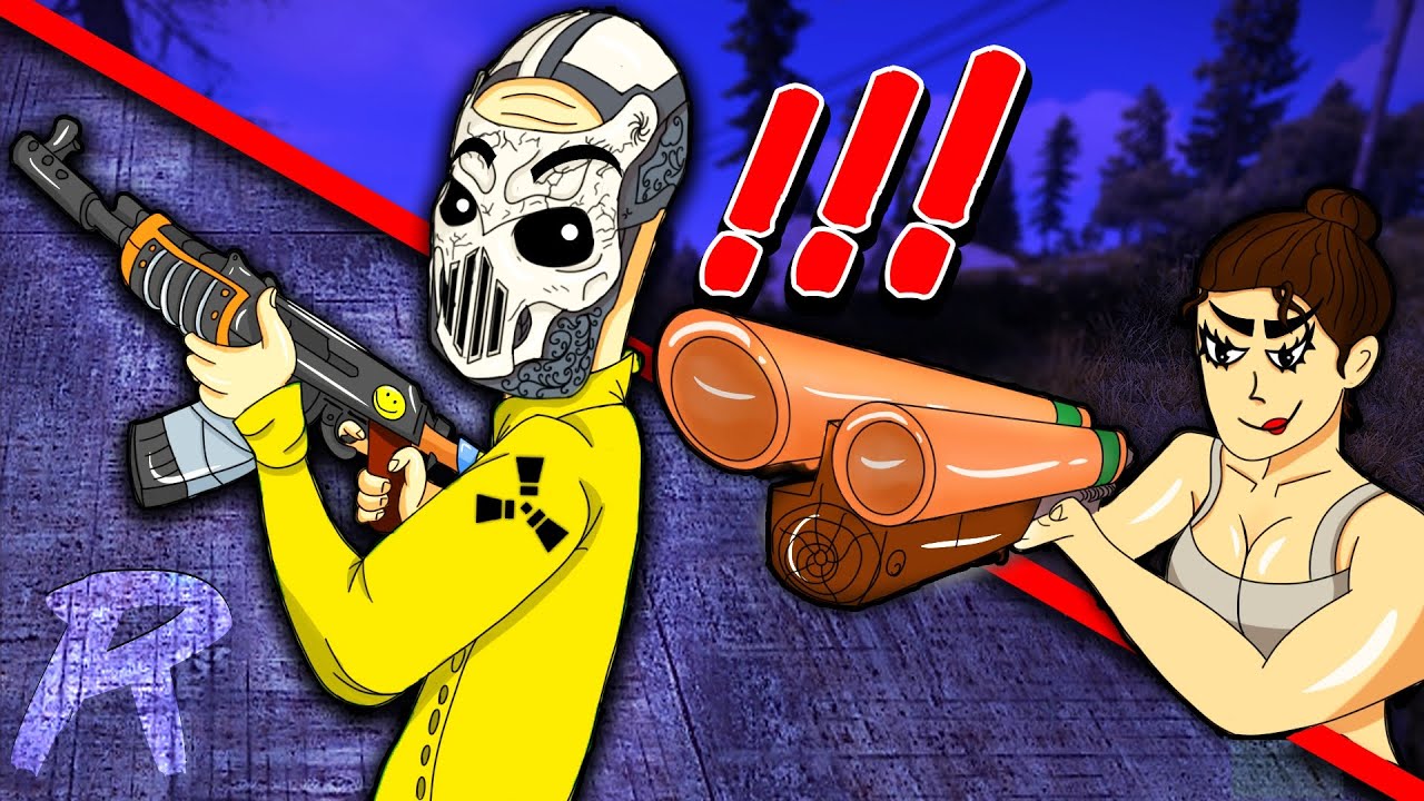 Застал клан врасплох! Этот рейд не для них в Раст Rust