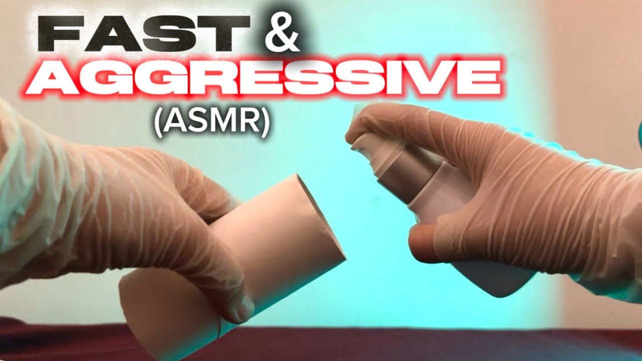 ASMR 5 Minutes Fast And Aggressive 