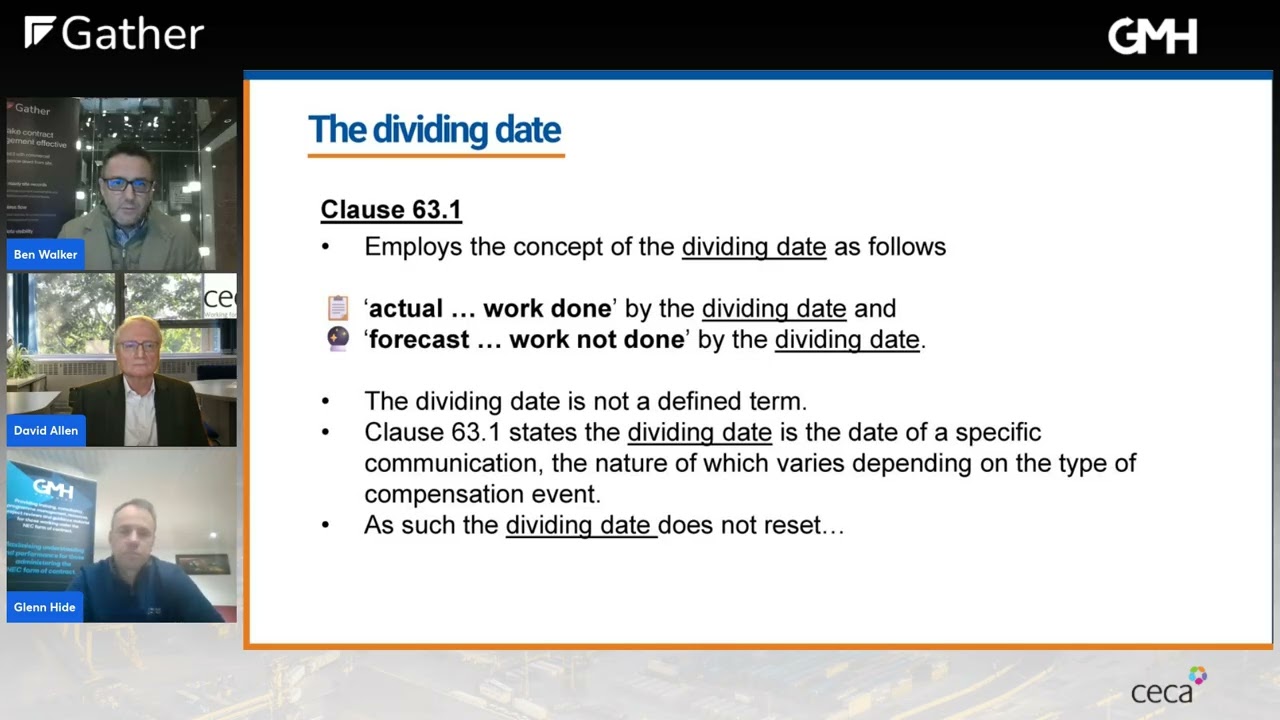 NEC4  Assessing compensation events part 2 -  Price