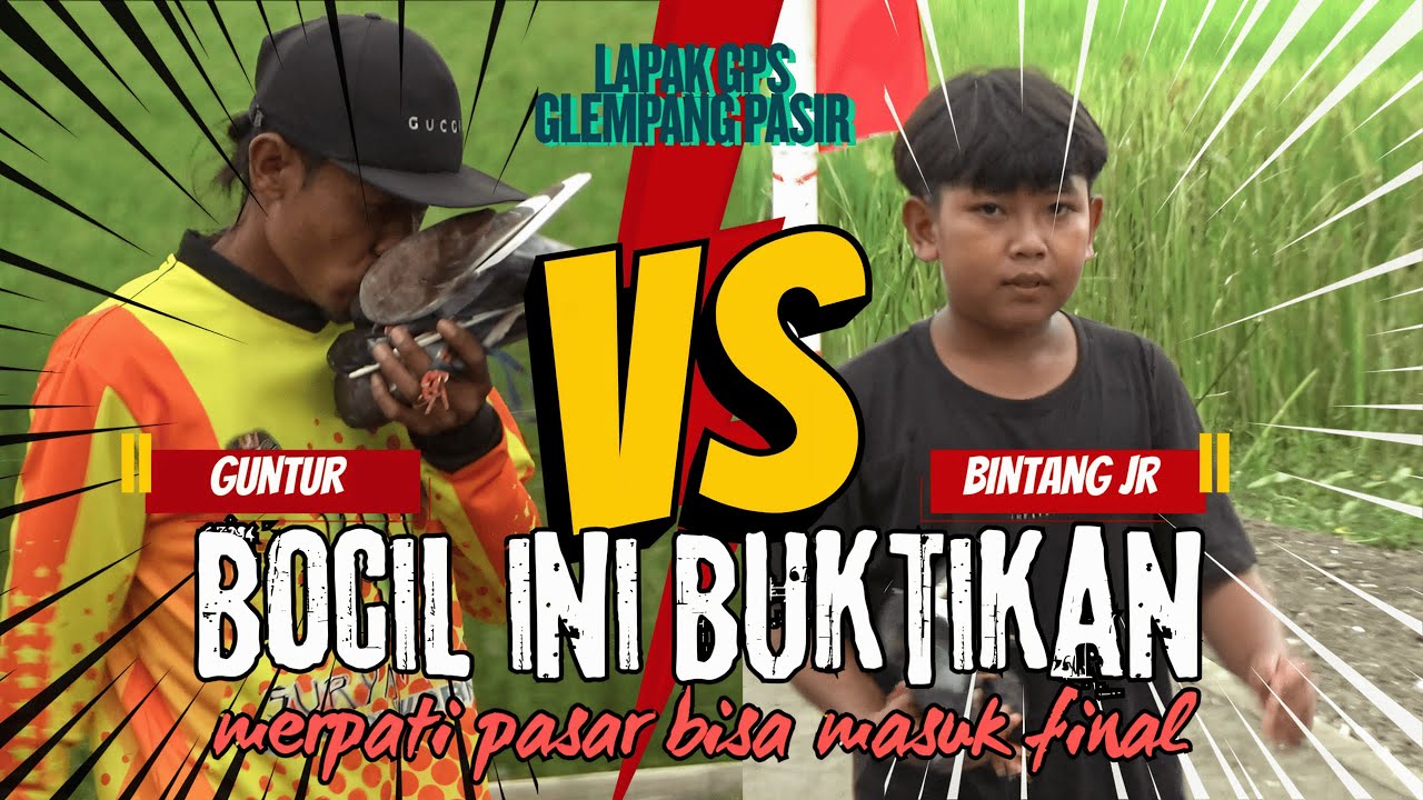 BOCIL INI BUKTIKAN‼️MERPATI PASAR BISA MASUK FINAL DI LATBER LAPAK GPS GLEMPANG PASIR