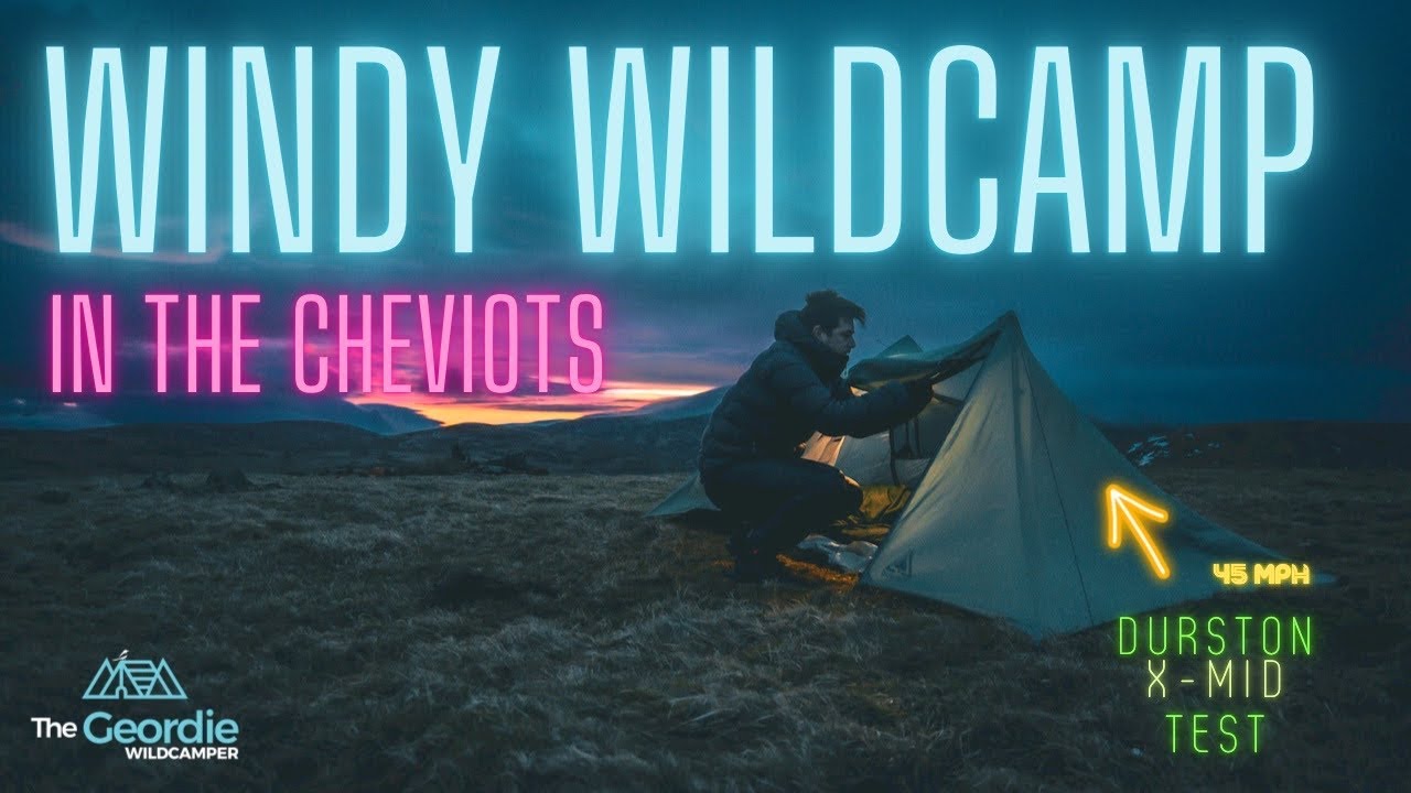 Windy Wildcamp в горах Чевиотс (тест Durston X-Mid Wind)
