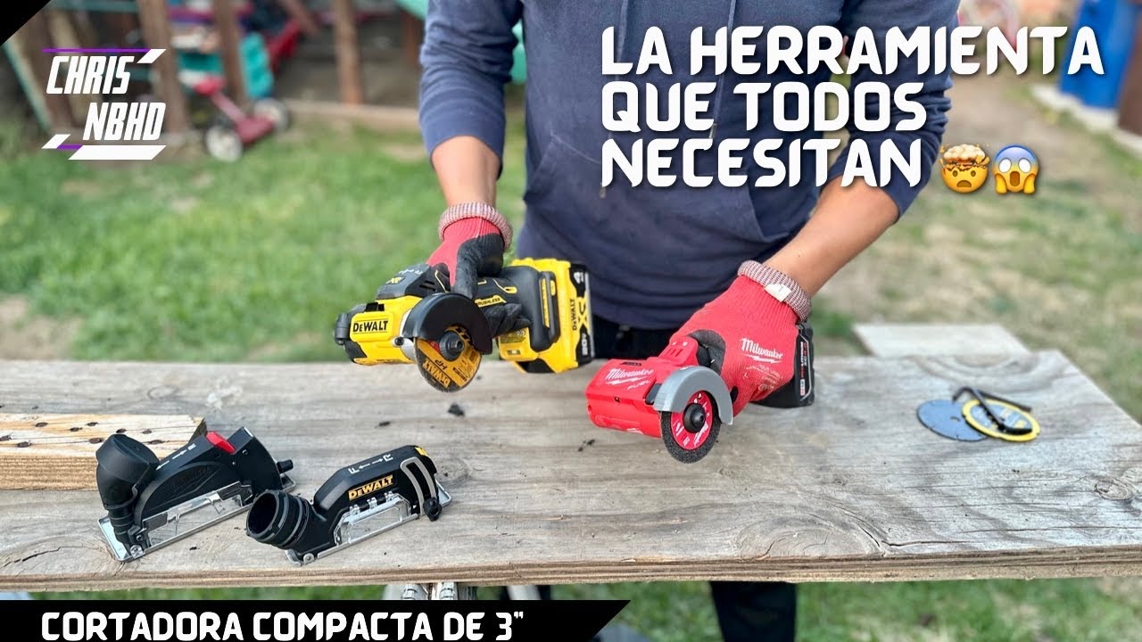 Milwaukee & Dewalt cut off tool 3” | la herramienta que todos mecesitan? 🤔