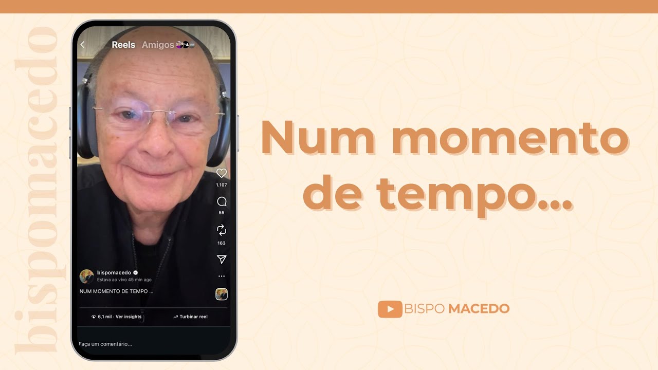Num momento de tempo... - Medita&ccedil;&atilde;o Matinal 05/11/25