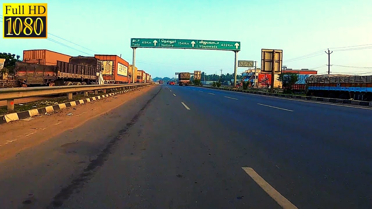 Chennai to Tada Falls : Full Journey - TN to AP Tourism