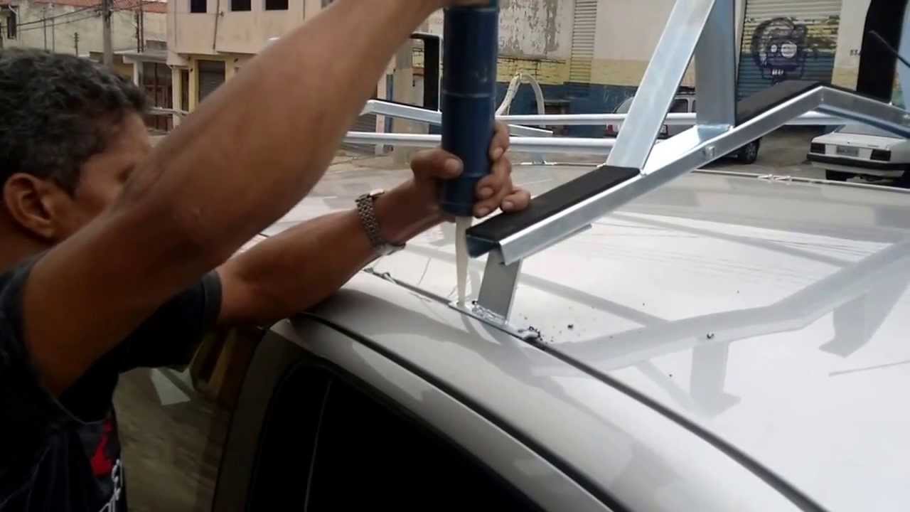 Instalação Suporte porta escadas Sonelma - parte 2