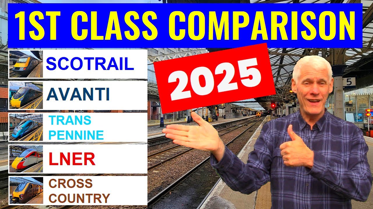 I WAS SURPRISED - 1st class on 5 rail operators - LNER Avanti Scotrail CrossCountry TransPennine