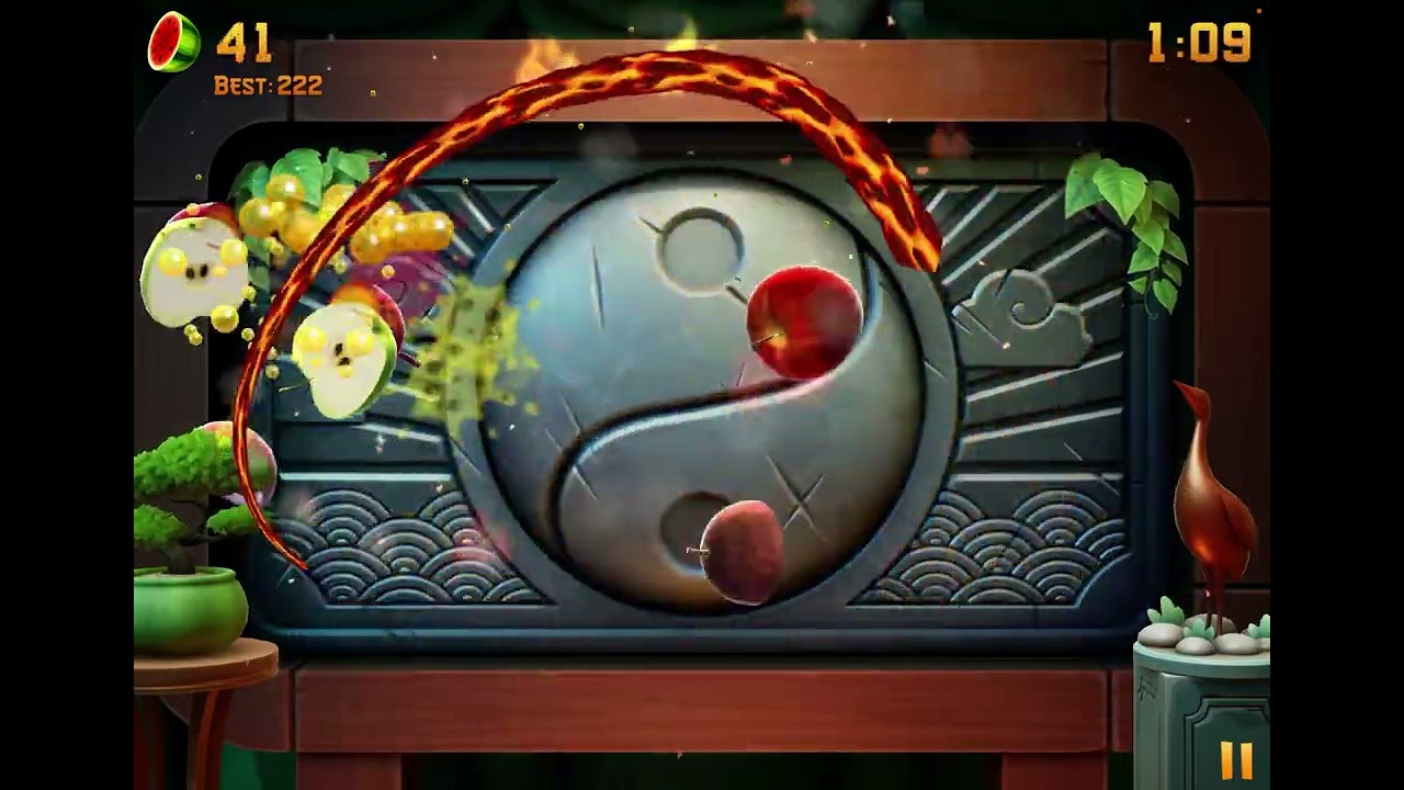 Fruit Ninja is a great game. Fruit Ninja video number 3.