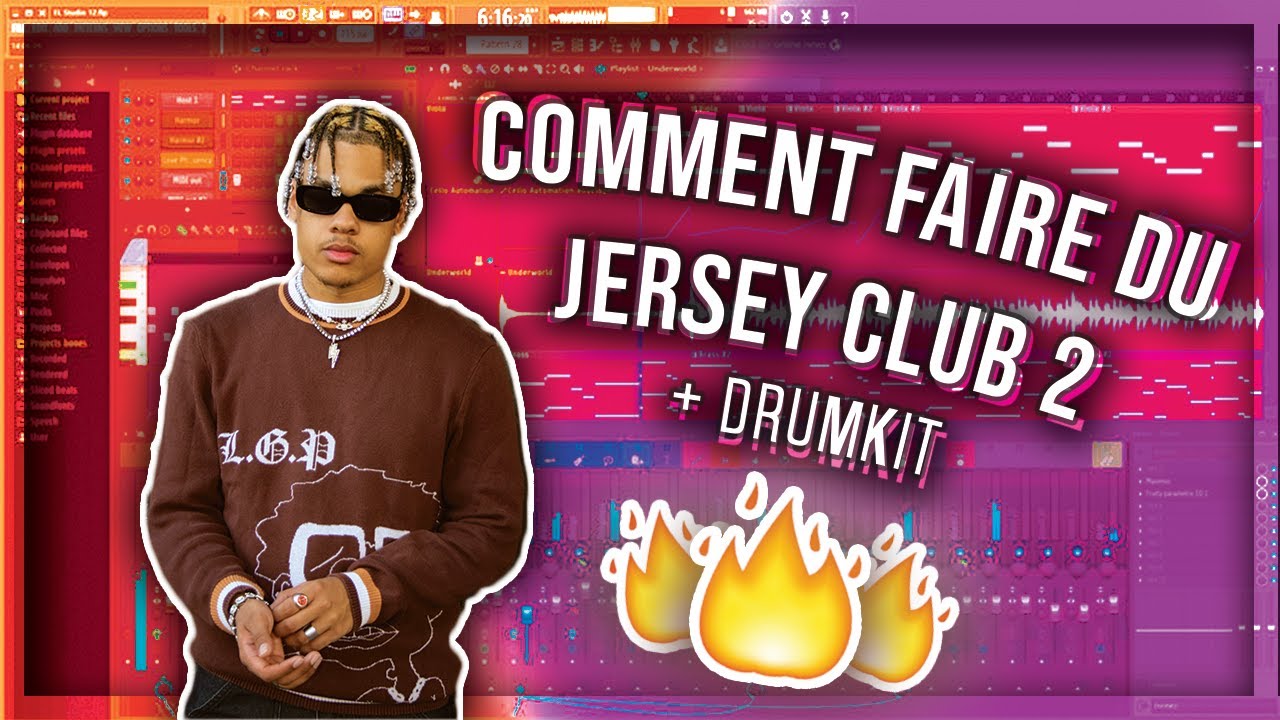 Comment faire du JERSEY CLUB Pt. 2 | Tuto Débutant FL Studio + DRUMKIT