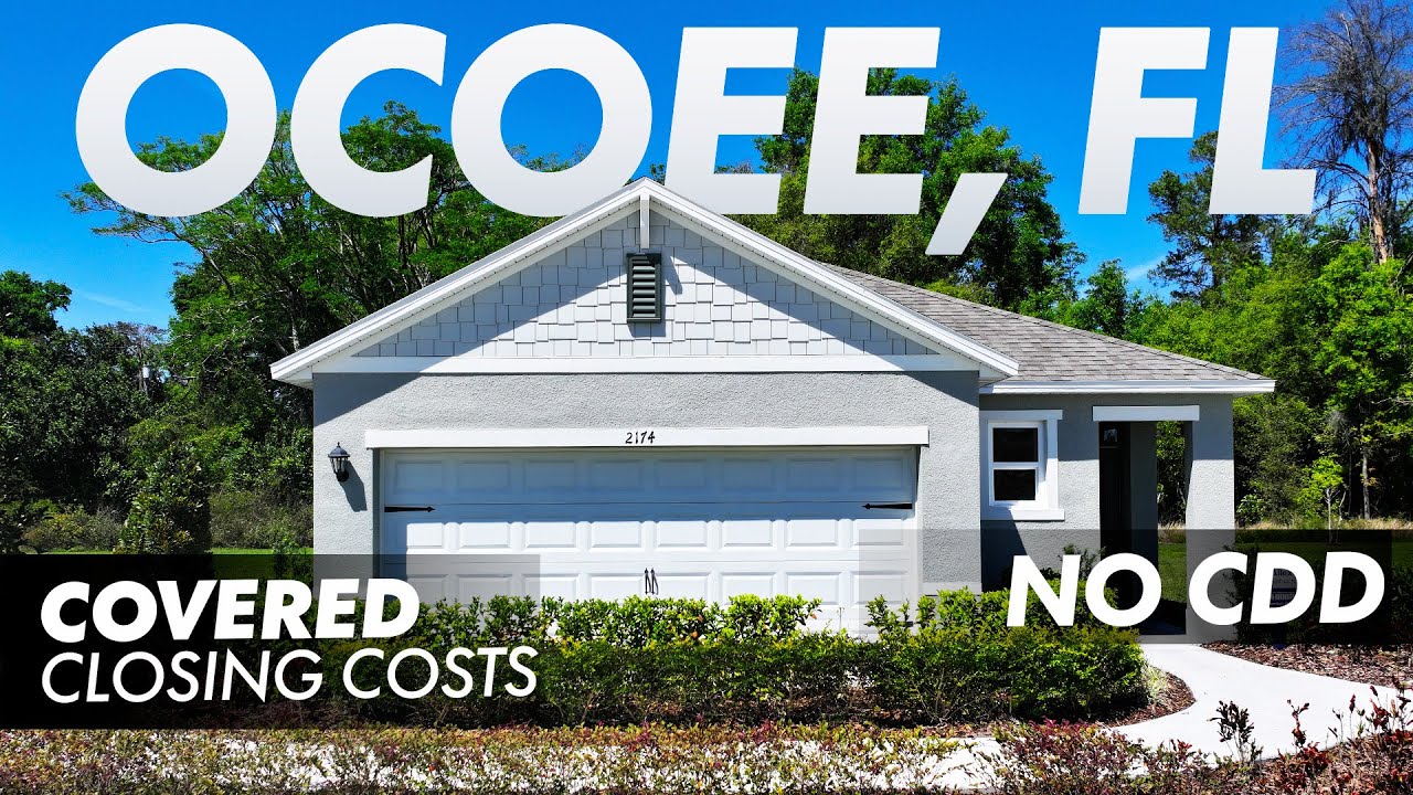 Step Inside Your New Home in Ocoee, FL | Near Orlando | Exciting Closing Cost Incentives! | NO CDD