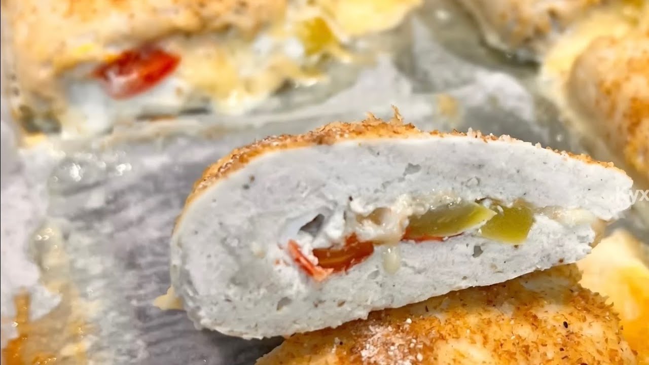 Куриные конвертики с начинкой
