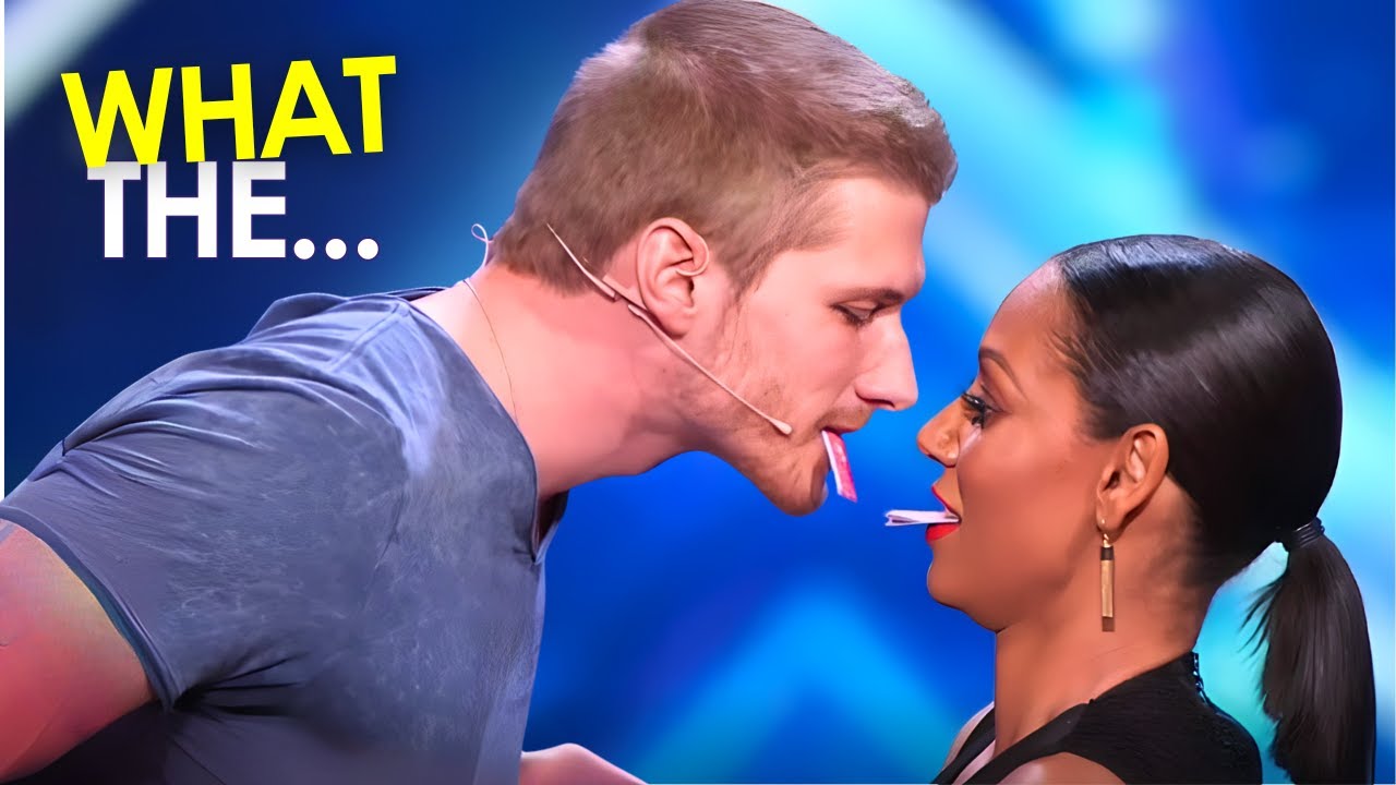 Contestant Tries to KISS Mel B on America&rsquo;s Got Talent