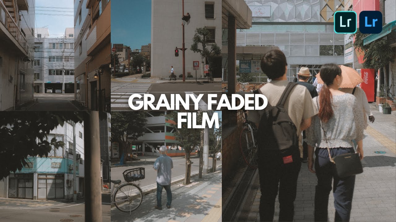 Grainy Faded Film Preset | Free Lightroom Mobile Presets Free DNG XMP | Lightroom Editing Tutorial