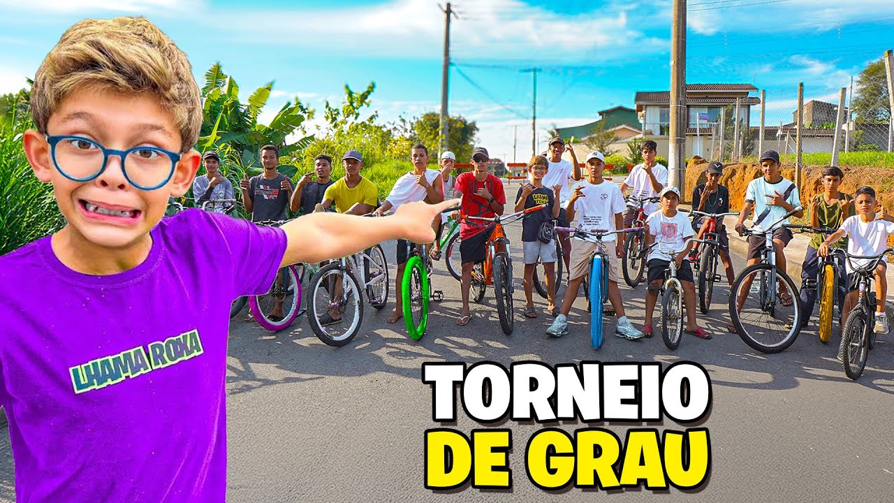 QUEM DÁ MAIS GRAU? TORNEIO DE GRAU DE BIKE!