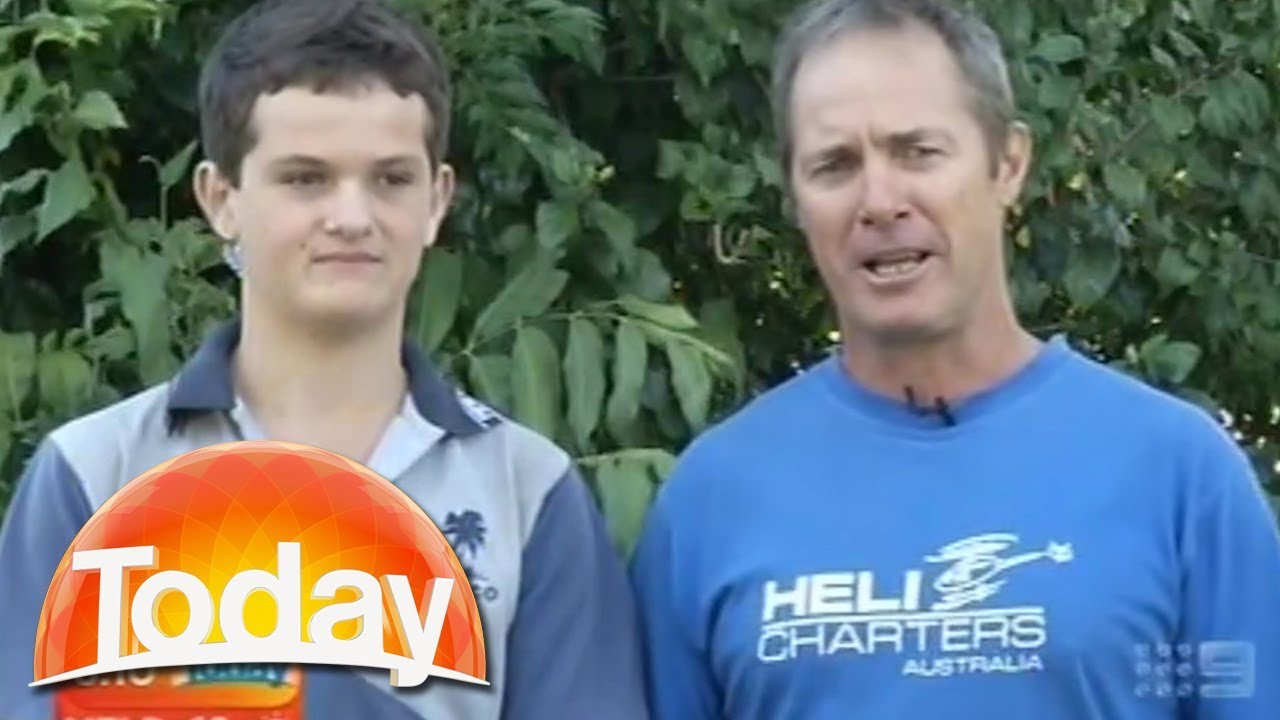 'Better him than me' says dad after son attacked by bees