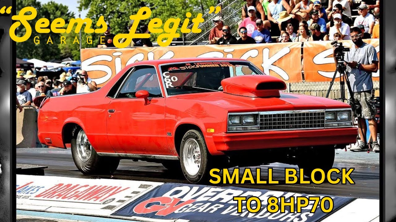 Small Block Chevy to 8HP70 with TurboLamik Drag Car! Bald Eagles 2 0