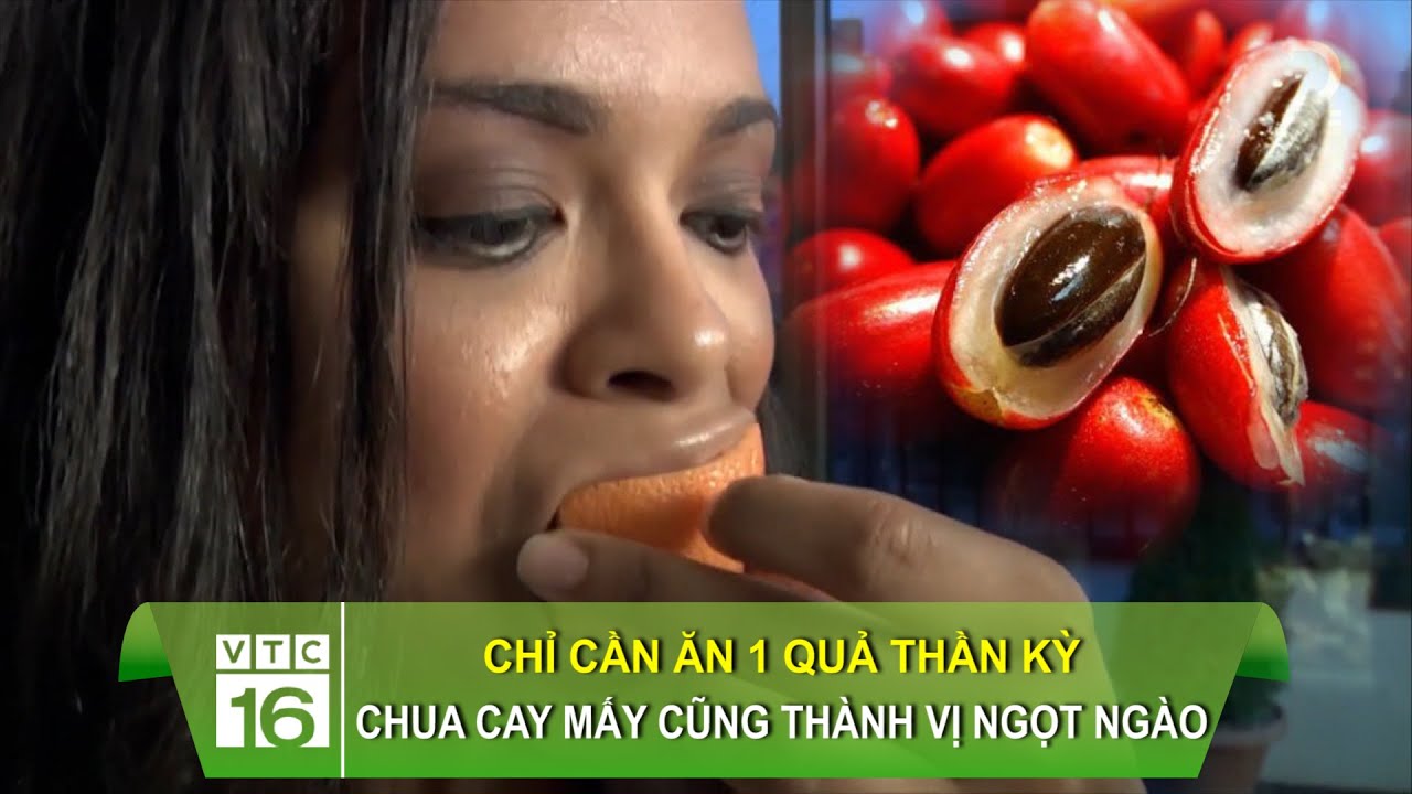 Chỉ cần ăn 1 quả thần kỳ, chua cay đến mấy cũng thành vị ngọt ngào | VTC16