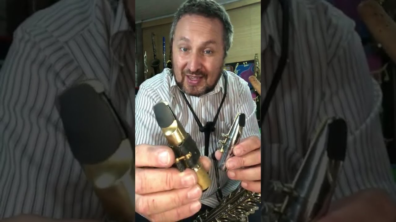 VENDO: R$1700 CADA Duas super boquilhas para sax tenor: Berg Larsen x Peter Ponzol (ler a descrição)