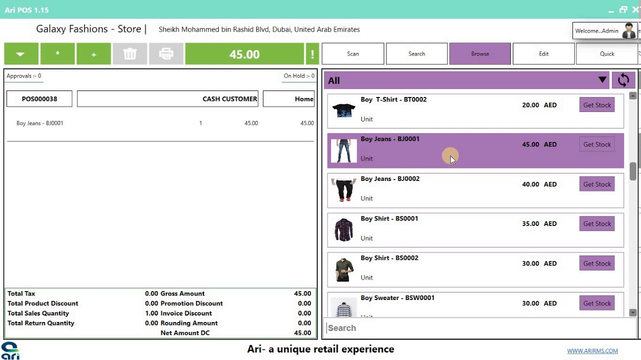 Ari - Point of Sale (POS) and Retail Management Software