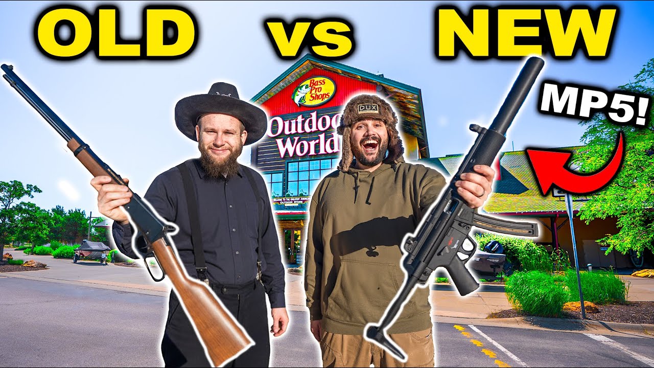 OLD vs NEW 1v1 BUDGET Bass Pro Shops CHALLENGE!!!