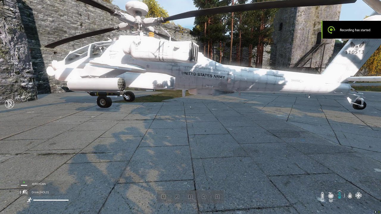Dayz RFFS Helicoptor storage and seating