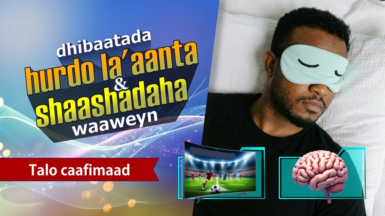 Talo caafimaad: Dhibaatada hurdo la’aanta ee shaashadaha waaweyn | Sida ku xalin kartid