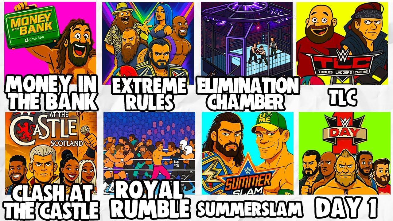 Every WWE Pay Per View Explained In 32 Minutes