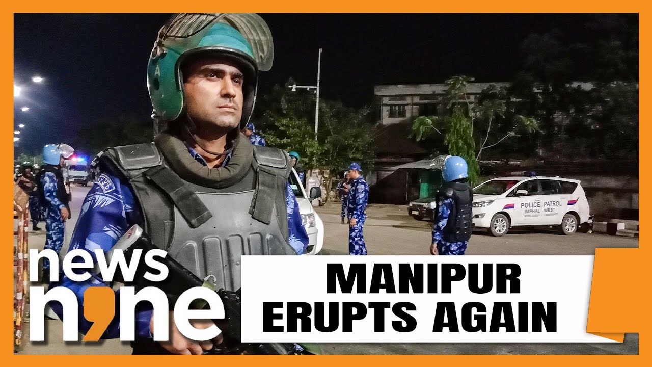 Manipur | Fresh Violence | Police Use Tear Gas | News9