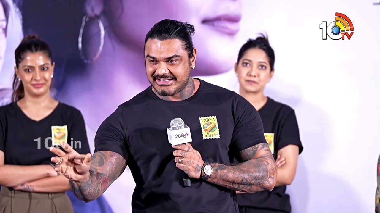 Varalaxmi SarathKumar Husband Nicholai Sachdev Speech at Saraswathi Movie Thank You Meet | 10TV Et