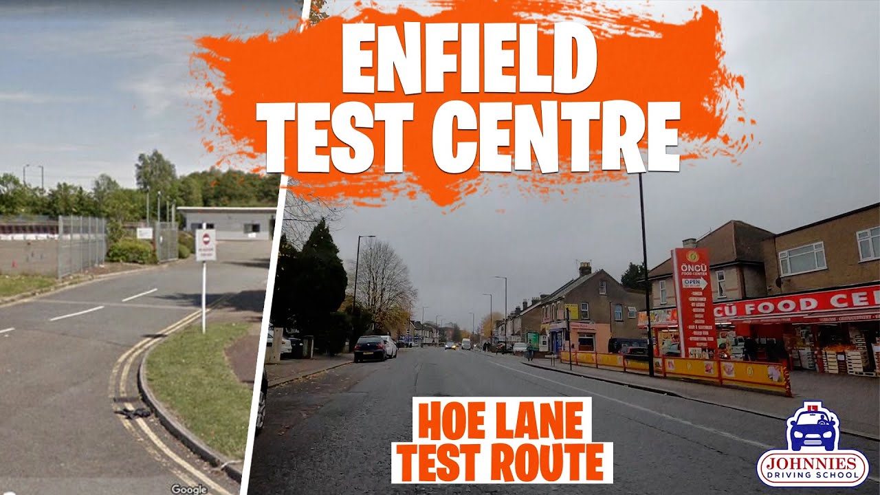 ENFIELD TEST ROUTE | HOE LANE | ENFIELD DRIVING TEST CENTRE (INNOVA BUSINESS PARK)