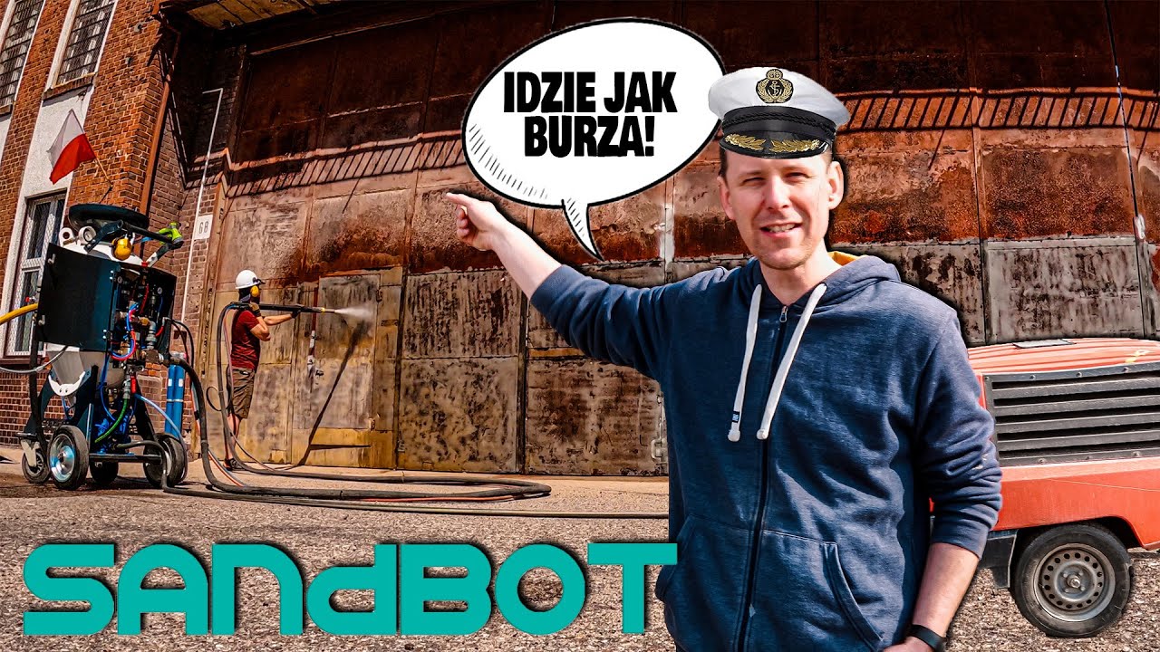 Jak Kapitan Przyczepa zepsuł Sandbota piaskując 102-letnia Ścianę?! Czy to się ogóle mogło udać?