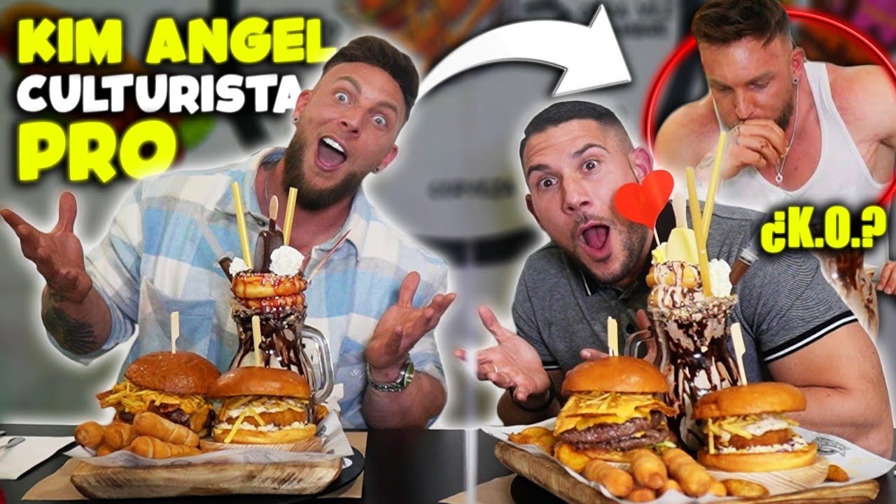 RETO BRUTAL con KIM ANGEL *CULTURISTA PROFESIONAL* EL MEJOR RETO de ESPAÑA