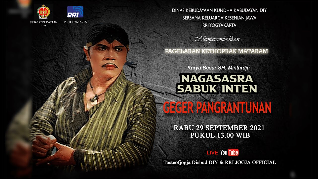 PAGELARAN KETHOPRAK MATARAM RRI YOGYAKARTA | NAGASASRA SABUK INTEN 