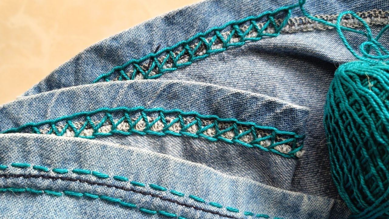 very useful handstich mostly used for denim edges like pants 